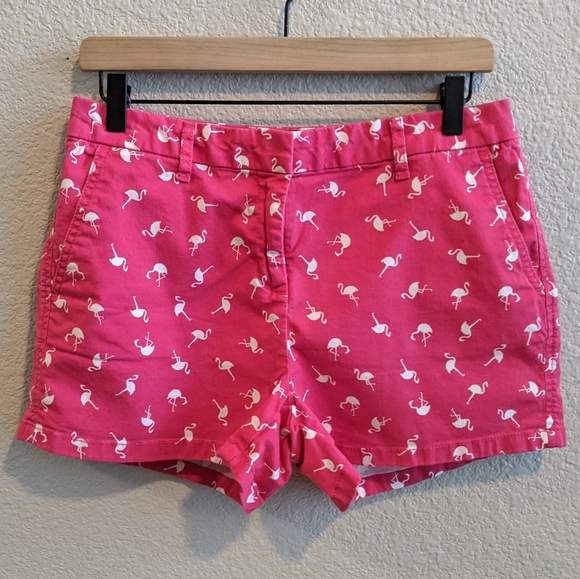 Elle Women's shorts Pink / White flamingo Size 4 - Picture 1 of 4